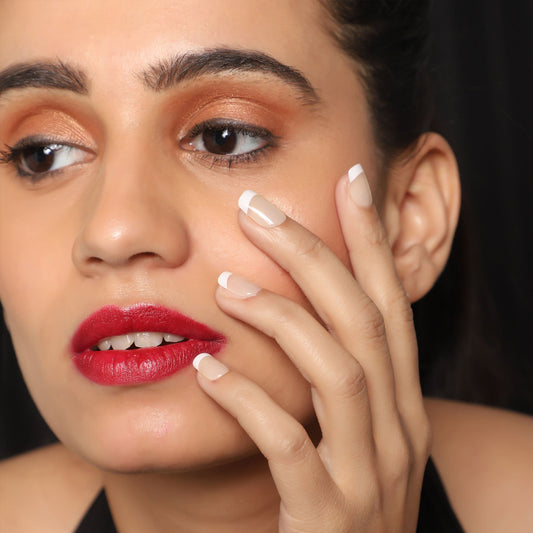 LICK NAILS French Style White Nail Press on Nails