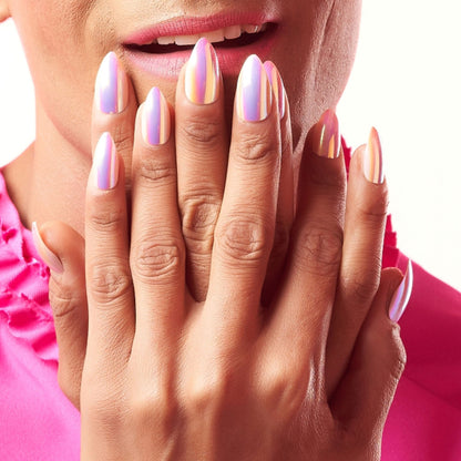 LICK NAILS Nude with glitter shade Press on Nails