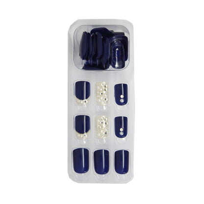 LICK NAILS Classic Nude With Pearls Press on Nails