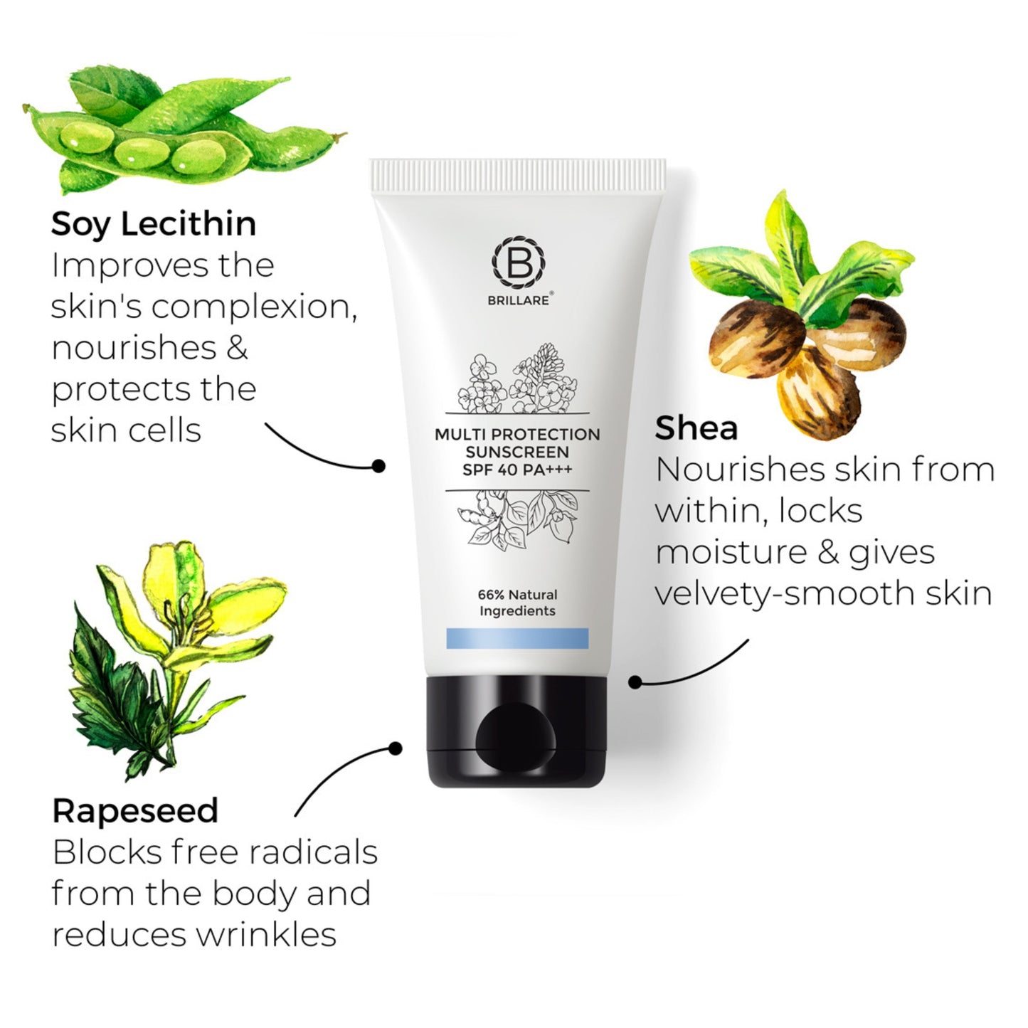 BRILLARE SC SUN PROTECTION SPF40 - 50G