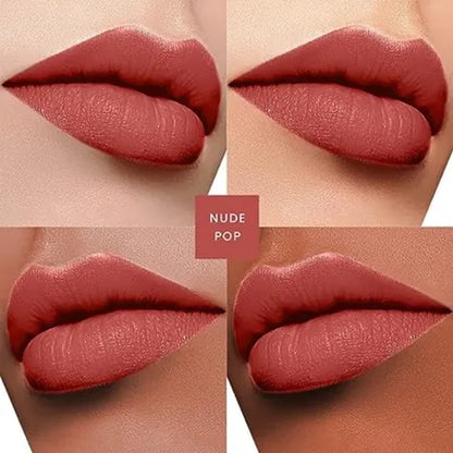 Lakme Absolute 3D Lipstick - 15 Nude Pop