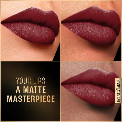 Lakme Forever Matte Liquid Lip Color - CRIMSON ROSE