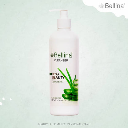 Bellina Aloe Vera Cleanser-500ml