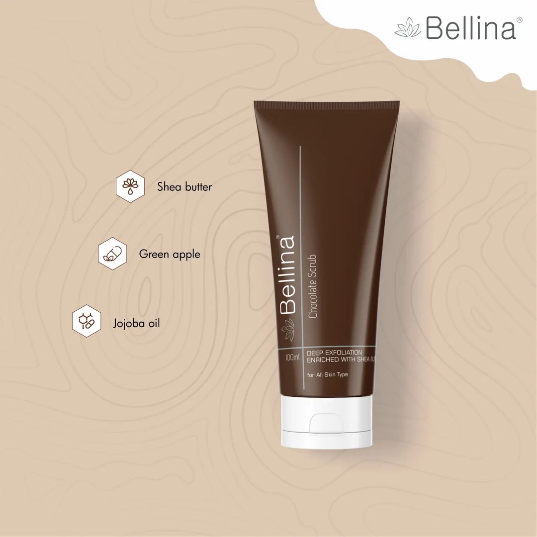 Bellina Chocolate Scrub-100ml