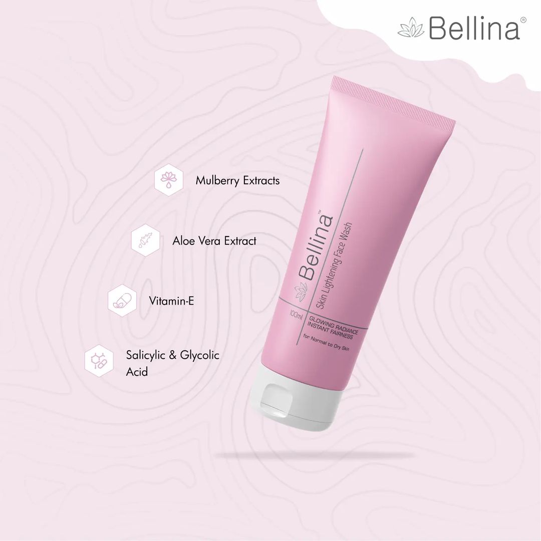 Bellina Skin Lightening Face Wash-100ml