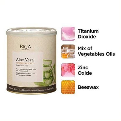 Rica Aloe Vera Liposoluble Wax-800 ml